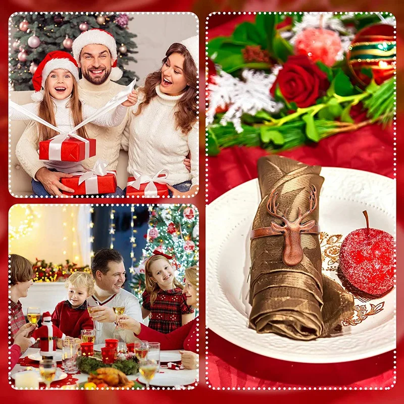 18 Pcs Christmas Deer Napkin Rings Deer Napkin Rings Napkin Holders Christmas Table Decoration For Party Decoration
18 Pcs Christmas Deer Napkin Rings Deer Napkin Rings Napkin Holders Christmas Table Decoration For Party Decoration