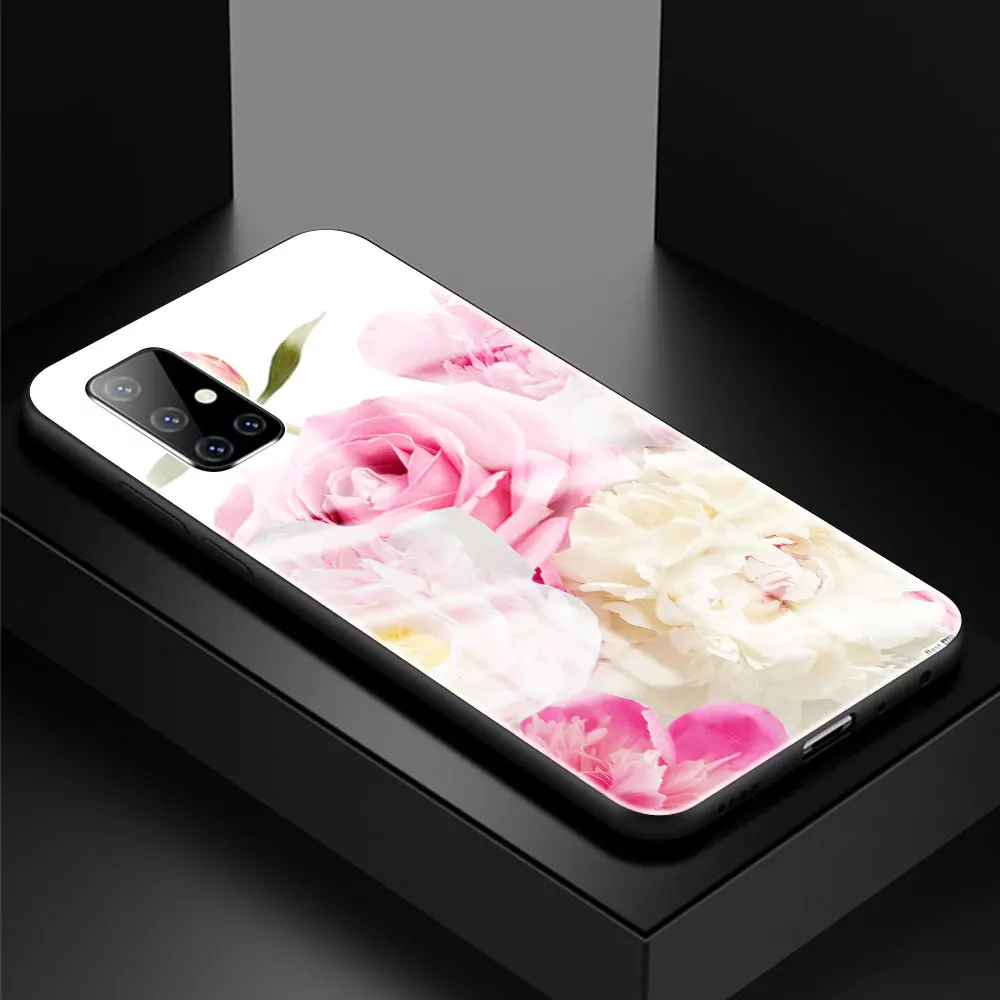 Phone Case For Samsung Galaxy A51 A50 A71 A70 A31 A10 A21s A91 A40 A30 A41 A11 Tempered Glass Cover Wedding Flower
Phone Case For Samsung Galaxy A51 A50 A71 A70 A31 A10 A21s A91 A40 A30 A41 A11 Tempered Glass Cover Wedding Flower