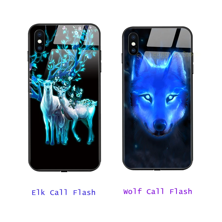 Deer Wolf Luminous Glass Phone Conque For Samsung Galaxy S21 S20 Note 20 Ultra A71 A51 A21s S20 FE Note 10 Plus Call Light Case
Deer Wolf Luminous Glass Phone Conque For Samsung Galaxy S21 S20 Note 20 Ultra A71 A51 A21s S20 FE Note 10 Plus Call Light Case