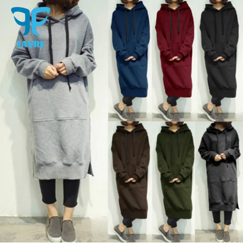 FAVRE Plus Size Women Loose Long Sleeve Hoodies Autumn Solid Color Baggy Pullovers Woman Oversize Hooded Sweatshirt Dress
FAVRE Plus Size Women Loose Long Sleeve Hoodies Autumn Solid Color Baggy Pullovers Woman Oversize Hooded Sweatshirt Dress