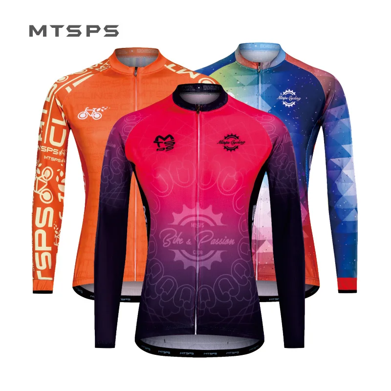 MTSPS Women's Long sleeves Cycling Jersey Mtb Bicycle Clothing Ciclismo road riding shirt Maillot cyclingwear
MTSPS Women's Long sleeves Cycling Jersey Mtb Bicycle Clothing Ciclismo road riding shirt Maillot cyclingwear