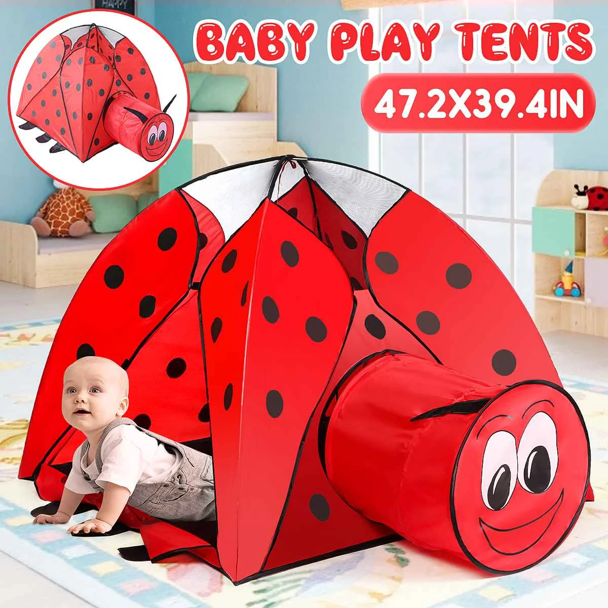 Foldable Baby Children Kids Play Tents Outdoor Baby Toy Tent Outdoor Play Activities House Kids Tent Baby Gift
Foldable Baby Children Kids Play Tents Outdoor Baby Toy Tent Outdoor Play Activities House Kids Tent Baby Gift