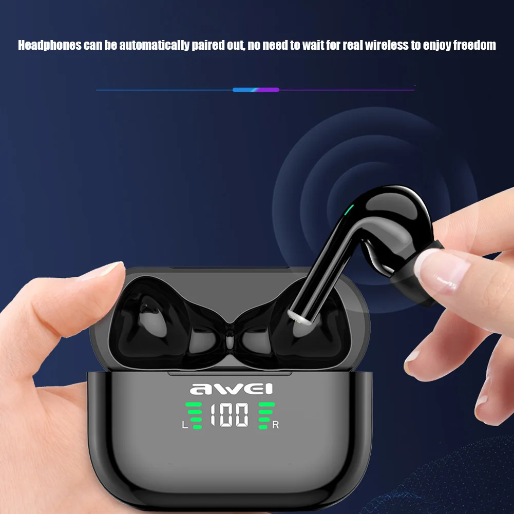 T29P True Wireless Earbuds Bluetooth 5.0 In Ear Stereo Headphones Sports Game Waterproof Earbuds Touch Control Headset with Mic
T29P True Wireless Earbuds Bluetooth 5.0 In Ear Stereo Headphones Sports Game Waterproof Earbuds Touch Control Headset with Mic