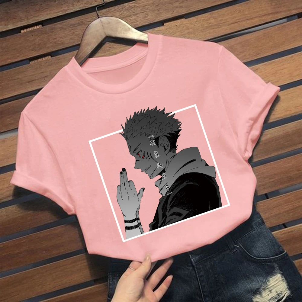 Jujutsu Kaisen Ryomen Sukuna Print T-shirt Anime Graphic Tee Men Causal O-neck Short Sleeve Harajuku Ulzzang Tee Tops Male
Jujutsu Kaisen Ryomen Sukuna Print T-shirt Anime Graphic Tee Men Causal O-neck Short Sleeve Harajuku Ulzzang Tee Tops Male