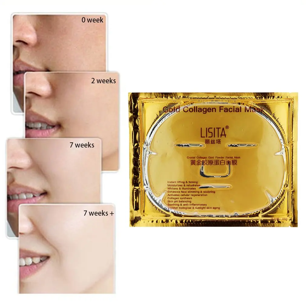 Anti-Aging Anti-Wrinkle Collagen Nutrients Facial Mask Beauty Purifying Moisturizing Personal Face Care Gold Mask
Anti-Aging Anti-Wrinkle Collagen Nutrients Facial Mask Beauty Purifying Moisturizing Personal Face Care Gold Mask