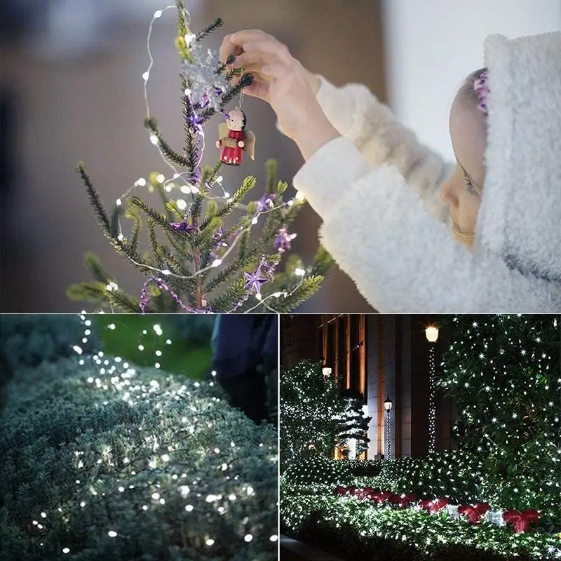 Fairy Lights Copper Wire LED String Lights Christmas Garland Indoor Bedroom Home Wedding New Year Decoration Battery Powered
Fairy Lights Copper Wire LED String Lights Christmas Garland Indoor Bedroom Home Wedding New Year Decoration Battery Powered