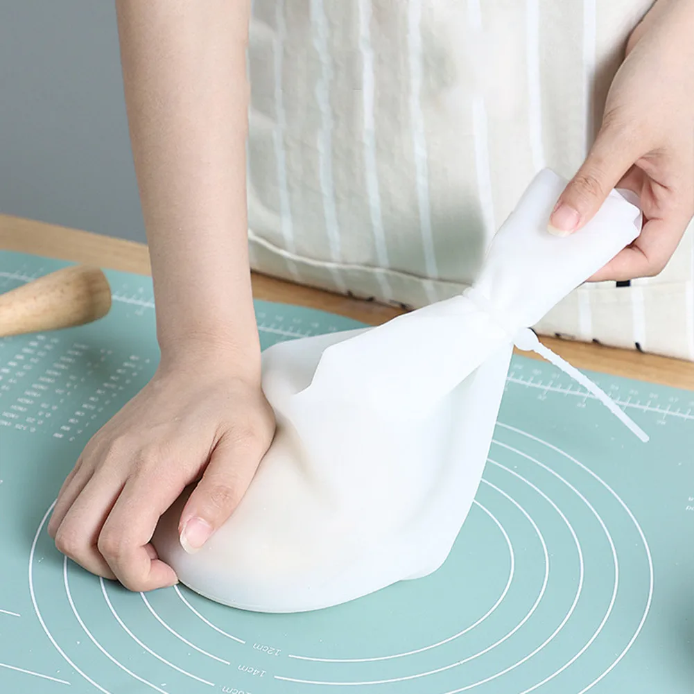 Silicone Dough Kneading Bag Food Grade Flour Mixing Silicone Bag Pastry Bag Non-stick DIY Mix Grind Food Kitchen Tools
Silicone Dough Kneading Bag Food Grade Flour Mixing Silicone Bag Pastry Bag Non-stick DIY Mix Grind Food Kitchen Tools
