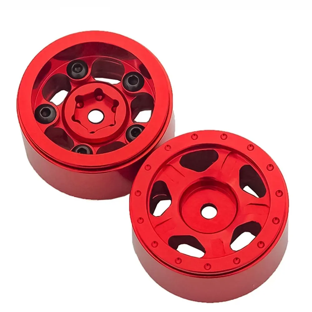 2pcs Metal Beadlock Hub Wheel Rim Wheel For Axial SCX24 90081 1/24 RC Crawler Car Upgrade Parts Accessories 
2pcs Metal Beadlock Hub Wheel Rim Wheel For Axial SCX24 90081 1/24 RC Crawler Car Upgrade Parts Accessories