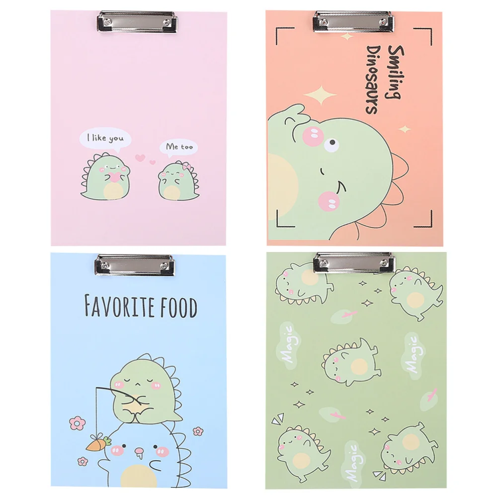 4Pcs A4 Cartoon Clipboard Profile Clip Hardboard Paper Holder Multifunctional Writing Memo Folder for School Office (Blue+Pink+G
4Pcs A4 Cartoon Clipboard Profile Clip Hardboard Paper Holder Multifunctional Writing Memo Folder for School Office (Blue+Pink+G