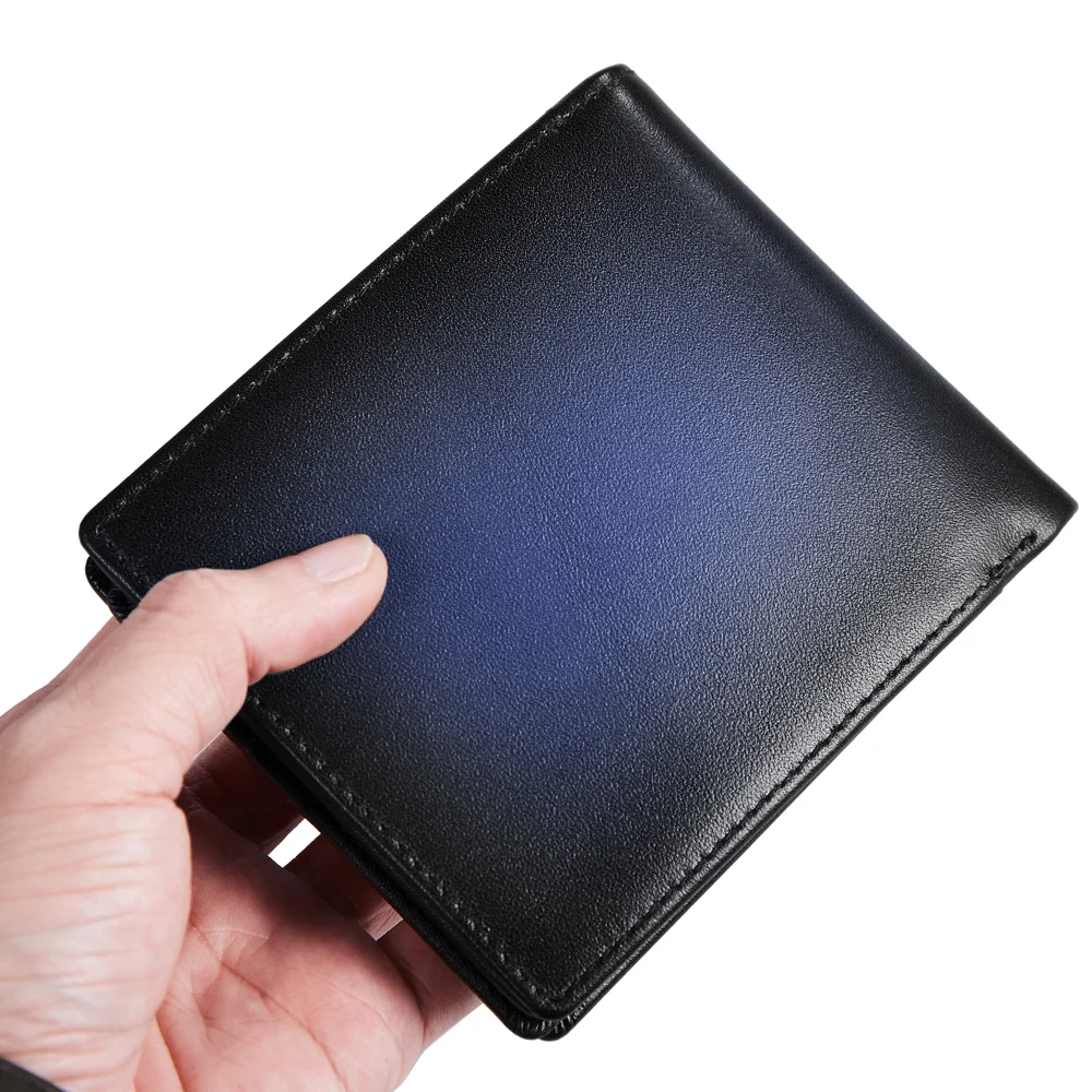 2021 men' leather money clips small money bag gradient wallet cowhide coin wallet with multi-card slots and large capacity
2021 men' leather money clips small money bag gradient wallet cowhide coin wallet with multi-card slots and large capacity