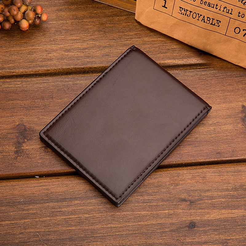 Men's Card Holder Short Anti-theft Brush Credit Card Holder Pocket Men Women Wallet Business Card Package rfid Protector Purse
Men's Card Holder Short Anti-theft Brush Credit Card Holder Pocket Men Women Wallet Business Card Package rfid Protector Purse