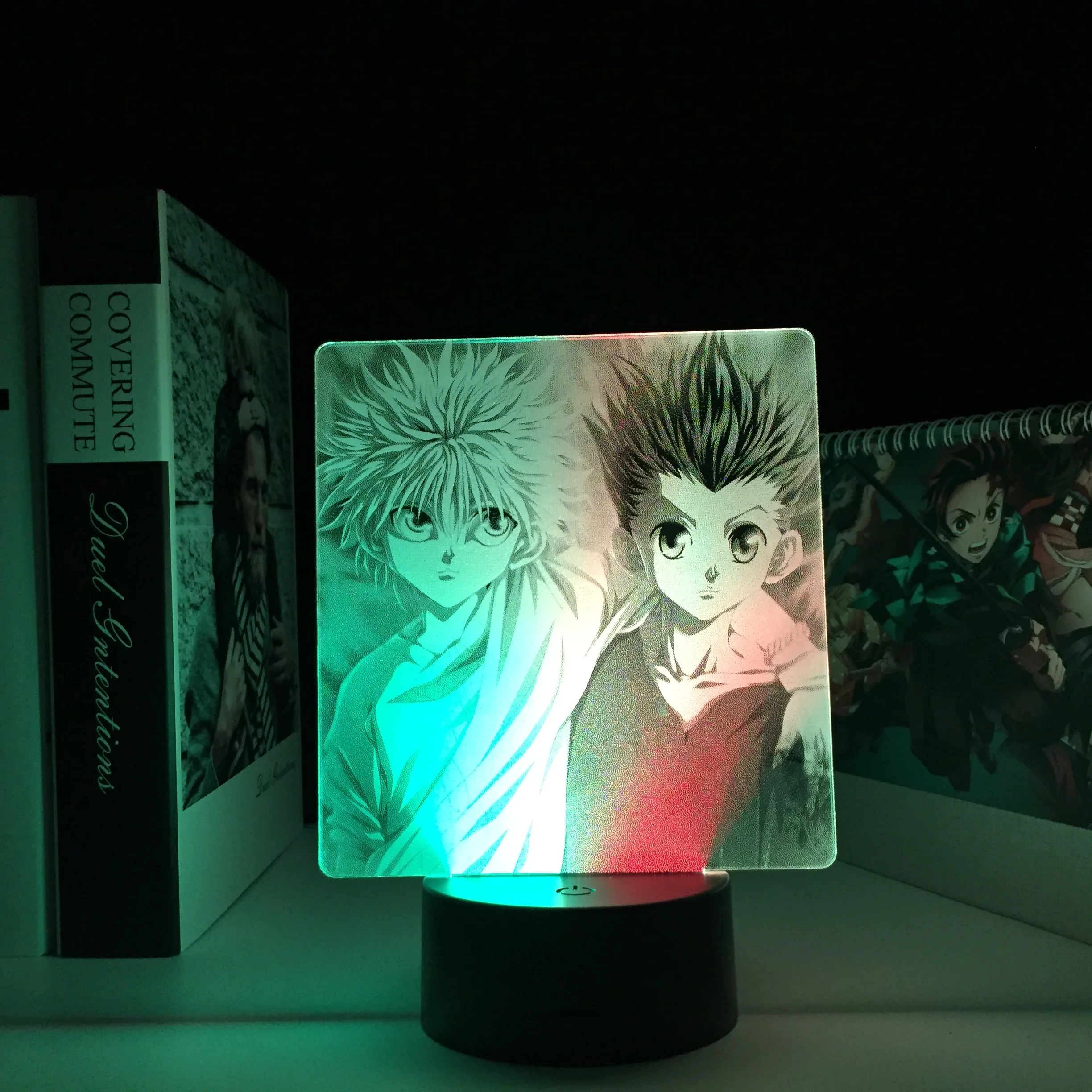 Hunter X Hunter Аниме Killua красочная двухцветная лампа для детской спальни Декор подарок на день рождения манга двухцветная акриловая 3D Светодиодн...
Hunter X Hunter Аниме Killua красочная двухцветная лампа для детской спальни Декор подарок на день рождения манга двухцветная акриловая 3D Светодиодн...