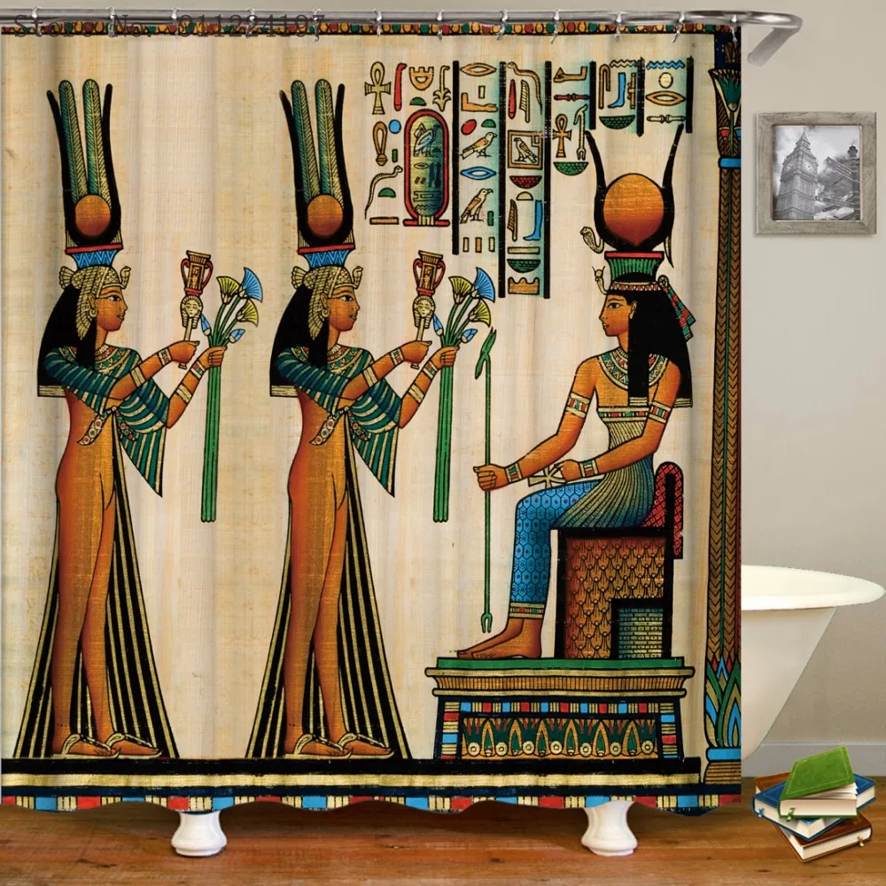 Indian Women Shower Curtains High Quality Bath Screens Home Decor Polyester Fabric Waterproof Mildew Proof With Hooks Washable
Indian Women Shower Curtains High Quality Bath Screens Home Decor Polyester Fabric Waterproof Mildew Proof With Hooks Washable