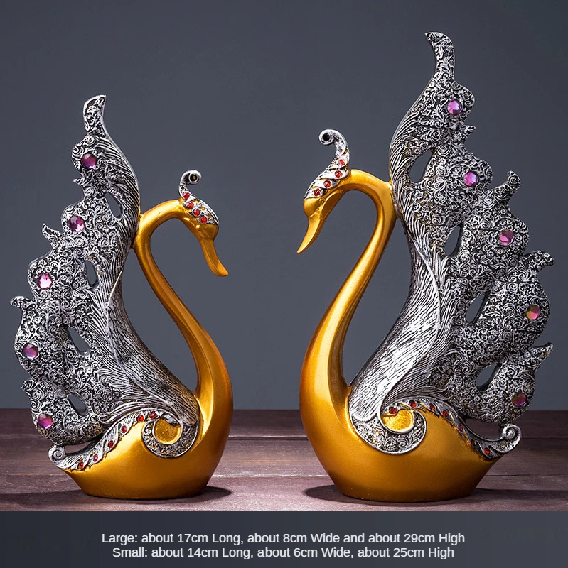 Swan Resin Furnishing Ornaments, Home Decoration Accessories , Home Decor For Marriage Room, Wedding,Valentine'S Day Present
Swan Resin Furnishing Ornaments, Home Decoration Accessories , Home Decor For Marriage Room, Wedding,Valentine'S Day Present
