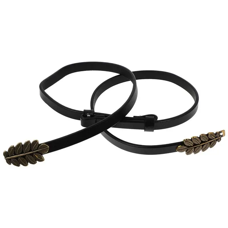 1pc Real Leather Waist Belt Vintage Shirt Sweater Girdle for Women Girls
1pc Real Leather Waist Belt Vintage Shirt Sweater Girdle for Women Girls