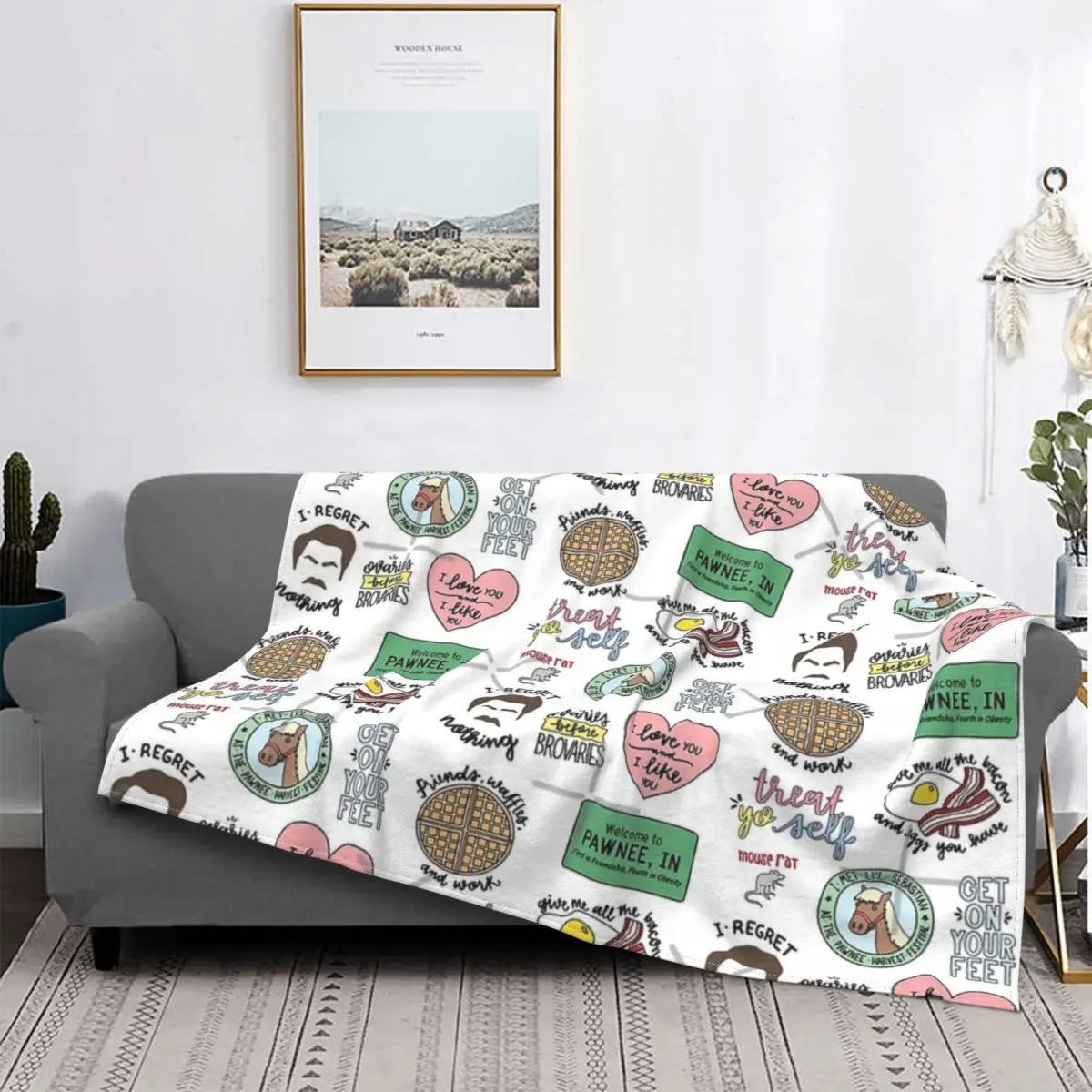 Parks And Recreation Tv Show Art Blanket Bedspread Bed Plaid Sofa Baby Blanket Plaid Blankets Bedspreads For Bed
Parks And Recreation Tv Show Art Blanket Bedspread Bed Plaid Sofa Baby Blanket Plaid Blankets Bedspreads For Bed