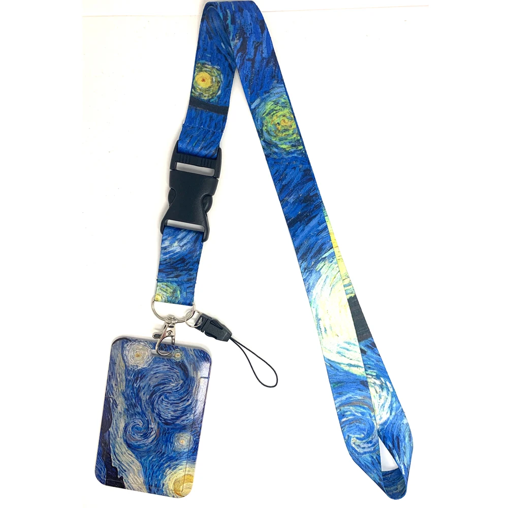 Art Series Van Gogh Keychain Lanyards For Keys Phone Cool Neck Strap Monet Lanyard for Key Ring Camera Whistle ID Badge Gifts
Art Series Van Gogh Keychain Lanyards For Keys Phone Cool Neck Strap Monet Lanyard for Key Ring Camera Whistle ID Badge Gifts