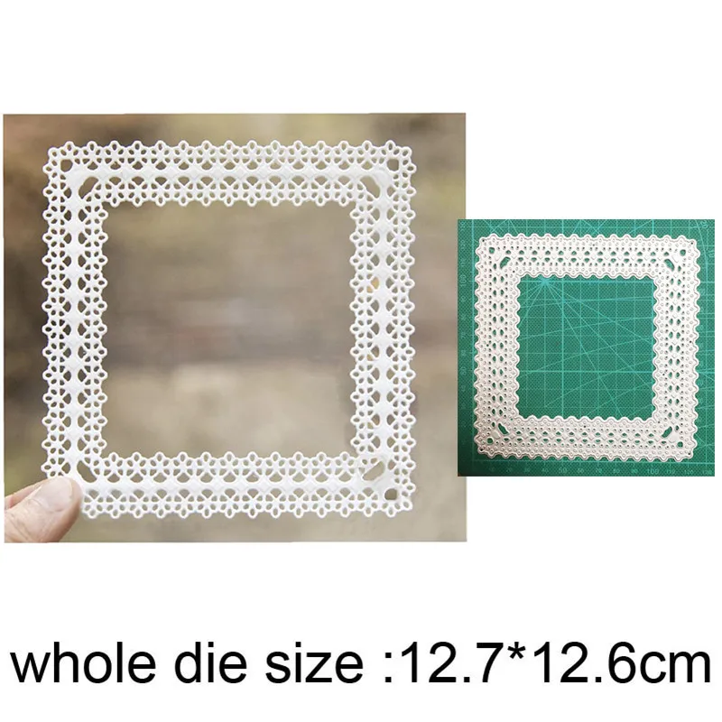 Craft dies metal cutting dies cut die mold lace square frame Scrapbooking dies paper craft knife mould blade punch stencils dies
Craft dies metal cutting dies cut die mold lace square frame Scrapbooking dies paper craft knife mould blade punch stencils dies