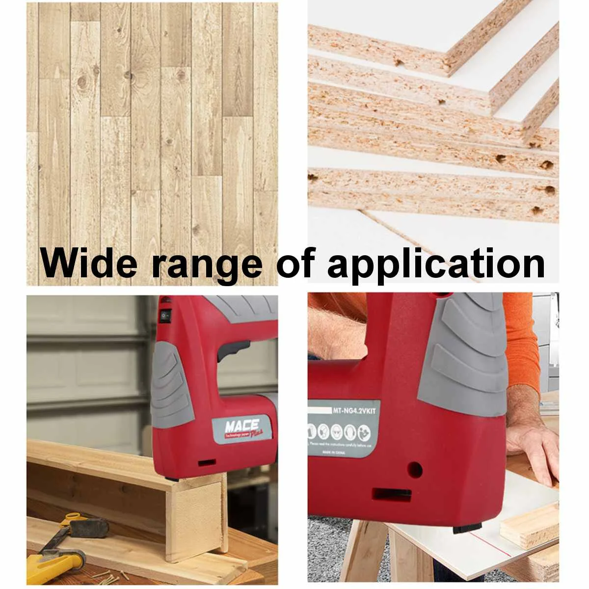 Electric Nail Gun 4.2V Power Brad Nailer Stapler Woodworking Straight Nail&Door Nail Staple Gun USB Rechargeable Lithium Battery
Electric Nail Gun 4.2V Power Brad Nailer Stapler Woodworking Straight Nail&Door Nail Staple Gun USB Rechargeable Lithium Battery