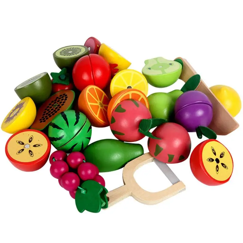 12 Pcs Magnetic Wooden Fruit/Vegetable Combination Cutting Toy Set for Children Play & Pretend Round Basket Simulation Kits L4MC
12 Pcs Magnetic Wooden Fruit/Vegetable Combination Cutting Toy Set for Children Play & Pretend Round Basket Simulation Kits L4MC