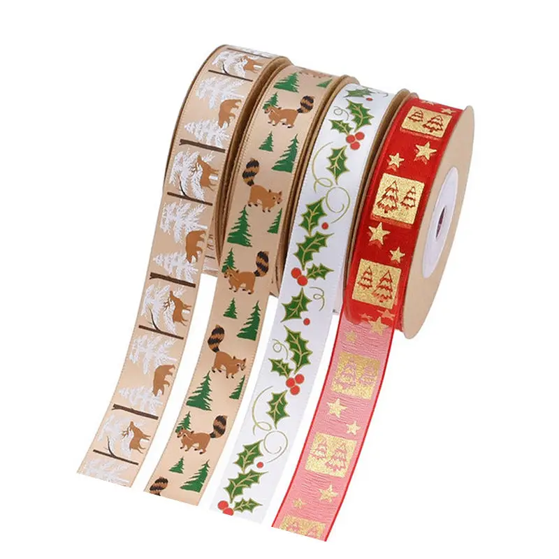 10yards 15mm Christmas Ribbon Printed Polyester For Handmade Decoration Gift Packing DIY Wedding Party Invitation Crafts Webbing
10yards 15mm Christmas Ribbon Printed Polyester For Handmade Decoration Gift Packing DIY Wedding Party Invitation Crafts Webbing