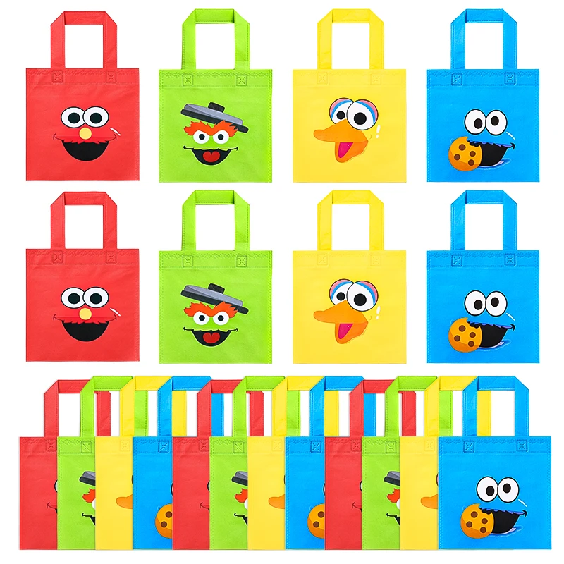 20Pcs Sesame Non Woven Party Favor Bags Monster Reusable Candy Treat Tote Bags with Handle Theme Gift Bags Party Decor for Kids
20Pcs Sesame Non Woven Party Favor Bags Monster Reusable Candy Treat Tote Bags with Handle Theme Gift Bags Party Decor for Kids