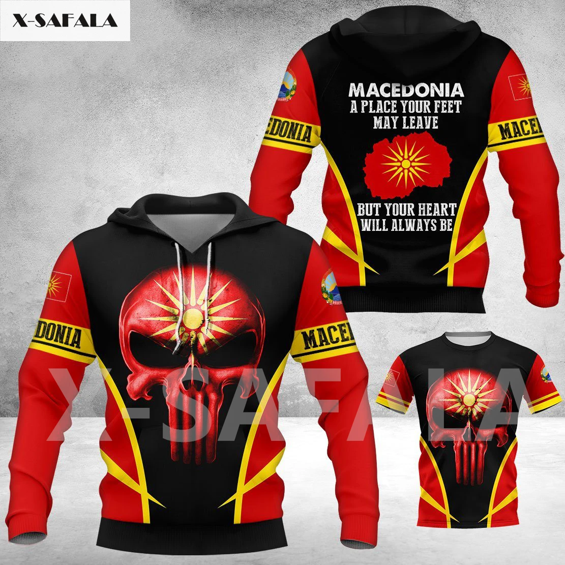 Macedonia National Emblem Skull Country Map Flag 3D All Printed Hoodie Man Women Harajuku Zipper Pullover Sweatshirt Jacket
Macedonia National Emblem Skull Country Map Flag 3D All Printed Hoodie Man Women Harajuku Zipper Pullover Sweatshirt Jacket