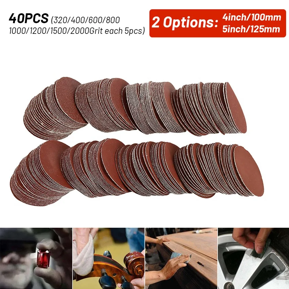 40pcs Hook And Loop Sanding Discs Sander Paper For Drywall Sander 320-2000Grit Sanding Paper Flocking Sandpaper
40pcs Hook And Loop Sanding Discs Sander Paper For Drywall Sander 320-2000Grit Sanding Paper Flocking Sandpaper