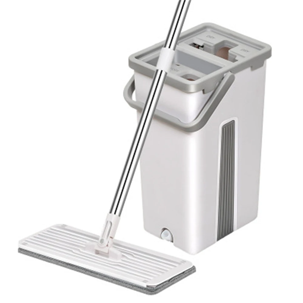 Home 360Rotating Mop Hand Free Wringing Flat Squeeze Mop with Bucket Kitchen Dry or Wet Usage Floor Cleaning Mop 2 Magic Pad
Home 360Rotating Mop Hand Free Wringing Flat Squeeze Mop with Bucket Kitchen Dry or Wet Usage Floor Cleaning Mop 2 Magic Pad
