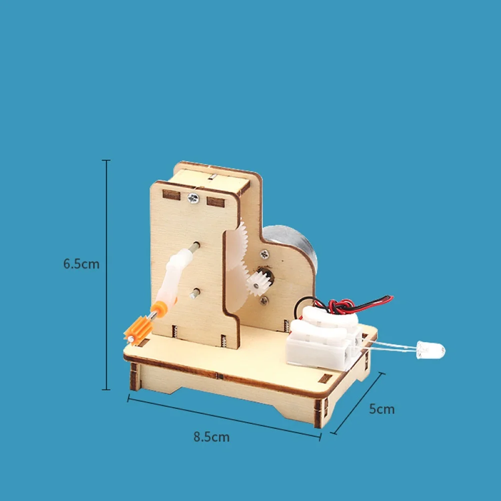 Kid DIY Assembly Hand Generator Model Teaching Aid Student Physics Experiment Toy
Kid DIY Assembly Hand Generator Model Teaching Aid Student Physics Experiment Toy