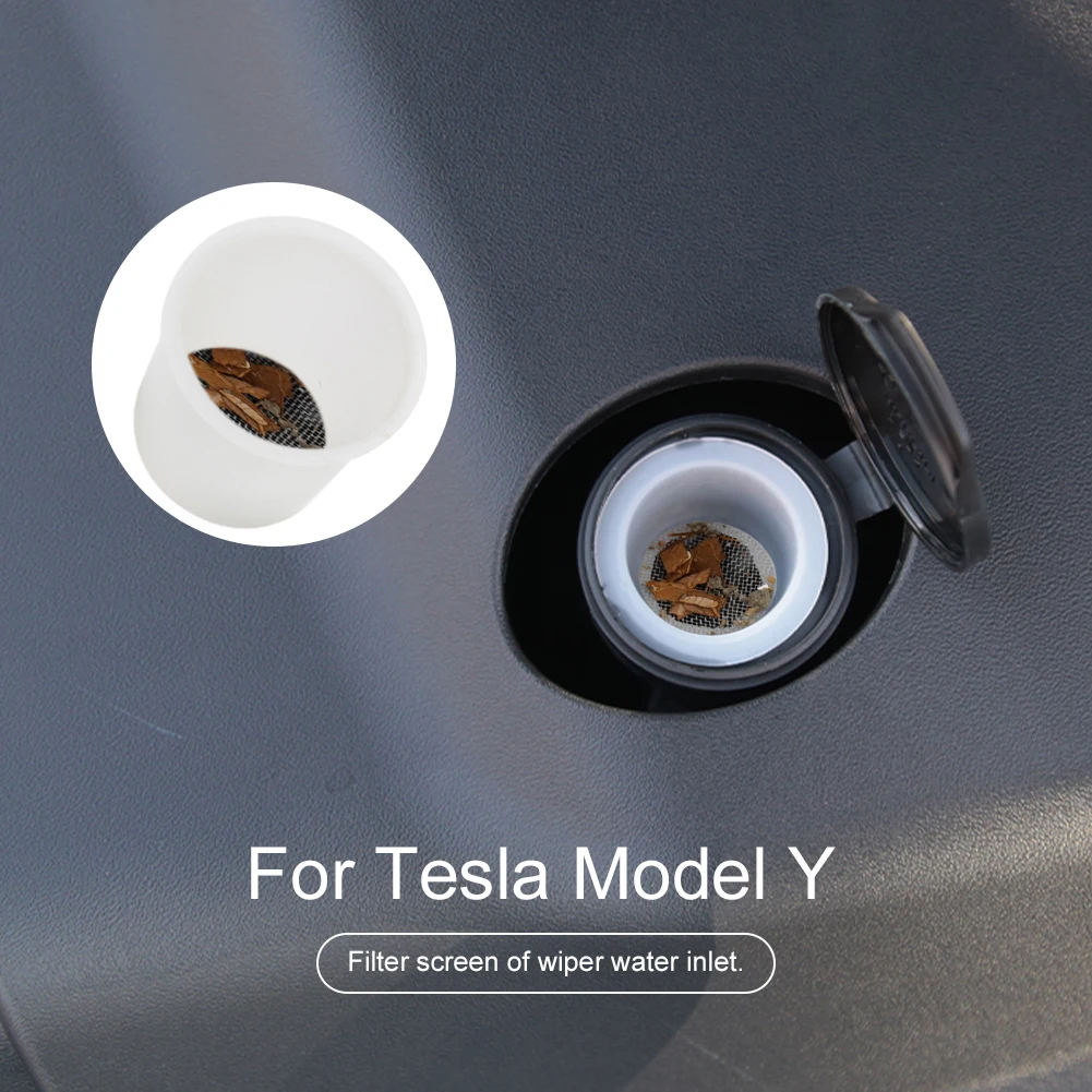 Car Windshield Fluid Reservoir Filter Plastic Wiper Fluid Inlet Filter for Tesla Model Y Auto Accessories
Car Windshield Fluid Reservoir Filter Plastic Wiper Fluid Inlet Filter for Tesla Model Y Auto Accessories