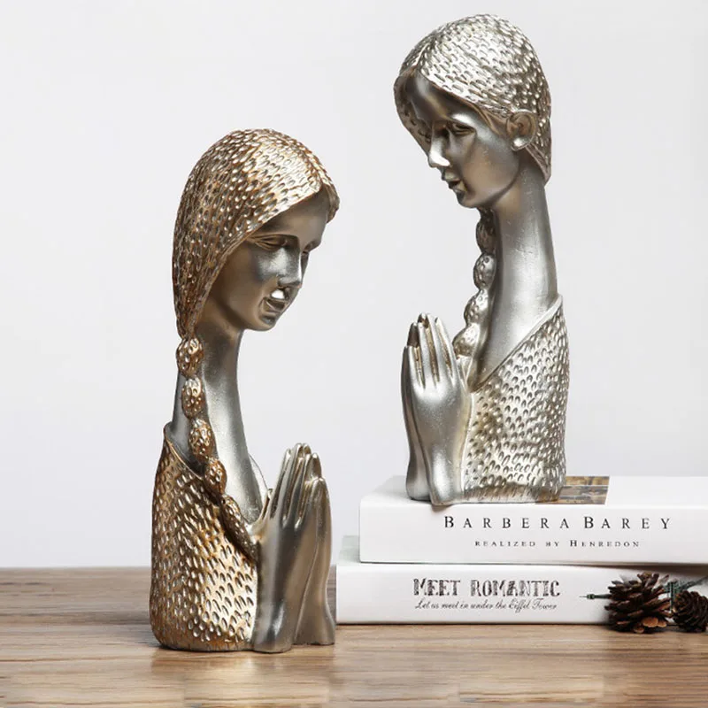 Европейская винтажная молитвенная статуя девушки, креативная искусственная скульптура, настольное украшение, украшение, аксессуары для ук...
Европейская винтажная молитвенная статуя девушки, креативная искусственная скульптура, настольное украшение, украшение, аксессуары для ук...