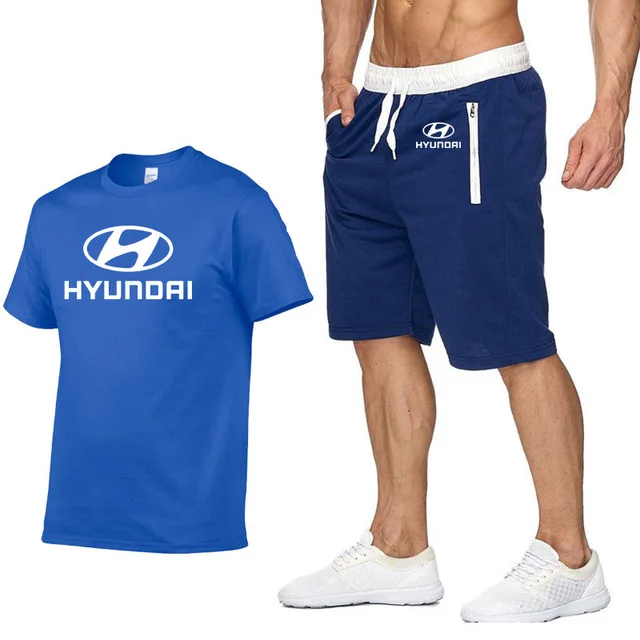 Mens Short sleeve for Hyundai Motor Car Logo Casual Summer Mens t Shirt Hip Hop high quality Cotton T Shirts pants suit 2Pcs
Mens Short sleeve for Hyundai Motor Car Logo Casual Summer Mens t Shirt Hip Hop high quality Cotton T Shirts pants suit 2Pcs