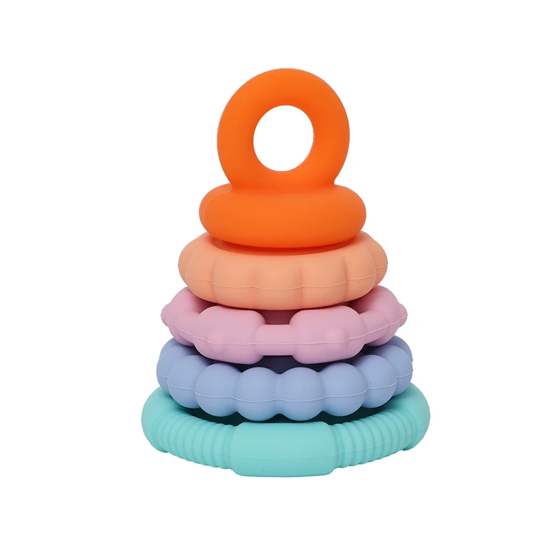 Silicone Stacker Block Kid DIY Educational Toy BPA Free Silicone Teether Toys for Kids Toddler Food Grade Silicone
Silicone Stacker Block Kid DIY Educational Toy BPA Free Silicone Teether Toys for Kids Toddler Food Grade Silicone