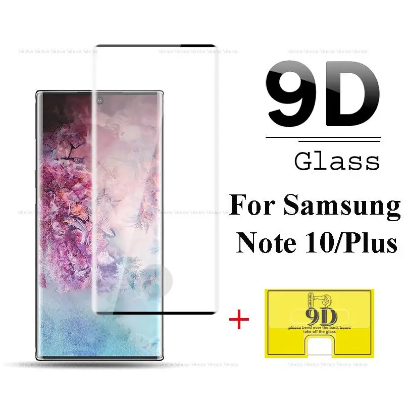 9D 2 в 1 стекло камеры для samsung Galaxy Note 10 Pro Закаленное протектор экрана Note10 Plus