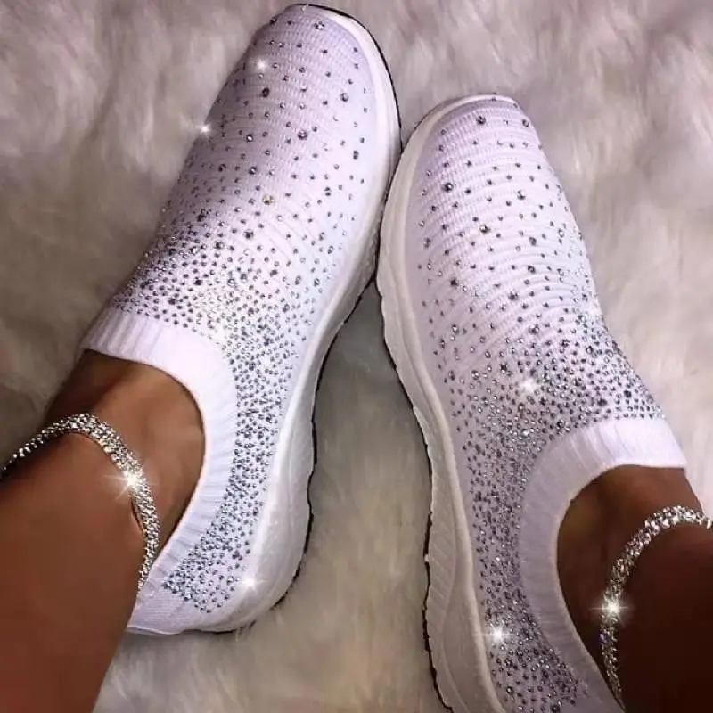 New Girls Walking Shoes Women Sock Sneakers Fashion Bling Women Running Shoes Ladies Loafers Female Trainers Footwear Feminino
New Girls Walking Shoes Women Sock Sneakers Fashion Bling Women Running Shoes Ladies Loafers Female Trainers Footwear Feminino