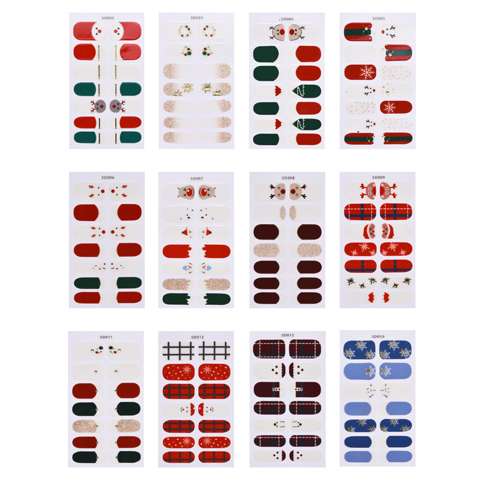 Самоклеящиеся Рождественские 3D наклейки для ногтей, 12 шт., привлекательный узор, лучший подарок, водостойкие наклейки для ногтей с полным по...
Самоклеящиеся Рождественские 3D наклейки для ногтей, 12 шт., привлекательный узор, лучший подарок, водостойкие наклейки для ногтей с полным по...
