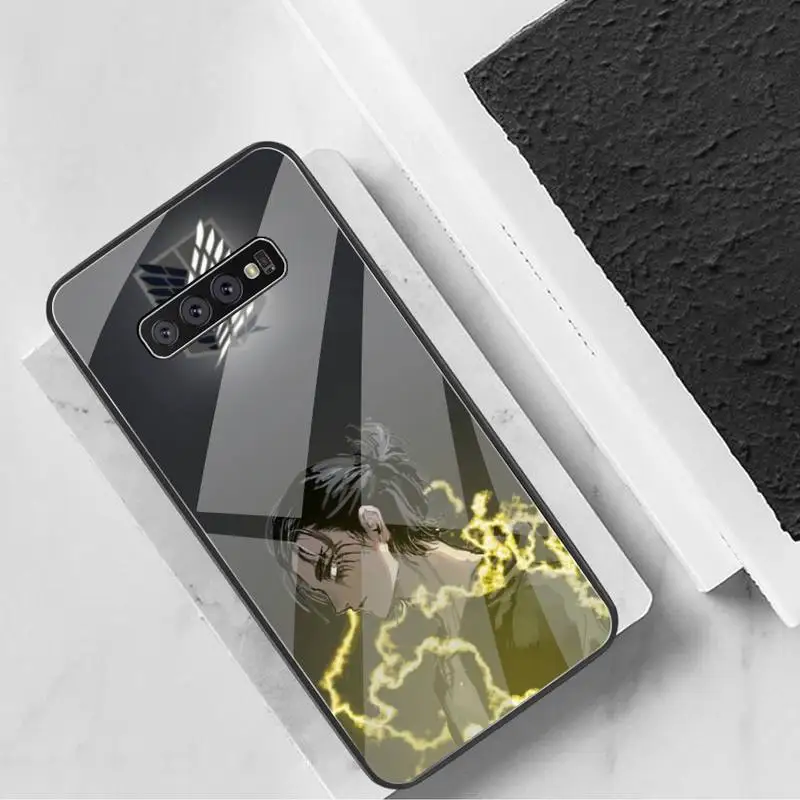 Attack on Titan Eren Jaeger Phone Case Tempered Glass For Samsung S20 Plus S7 S8 S9 S10 Plus Note 8 9 10 Plus 
Attack on Titan Eren Jaeger Phone Case Tempered Glass For Samsung S20 Plus S7 S8 S9 S10 Plus Note 8 9 10 Plus