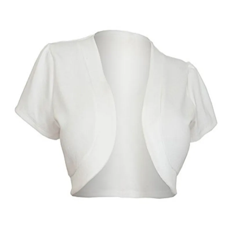Women Bolero Elegant Half Sleeve Wedding Party Work Office Shrugs Light Crop Open Stitch Short All-match Shawl Wrap
Women Bolero Elegant Half Sleeve Wedding Party Work Office Shrugs Light Crop Open Stitch Short All-match Shawl Wrap