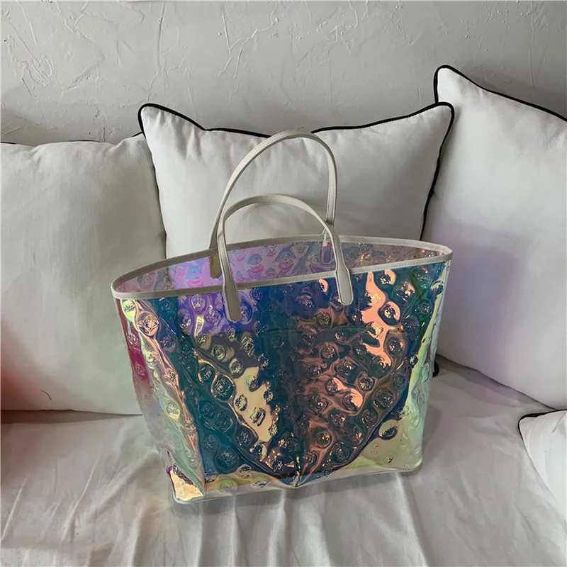Luxury Laser Transparent Travel Bag 2021 New Luxury Brand Ladies One-shoulder Handbag Famous Designer Wallets and Handbags Gg
Luxury Laser Transparent Travel Bag 2021 New Luxury Brand Ladies One-shoulder Handbag Famous Designer Wallets and Handbags Gg