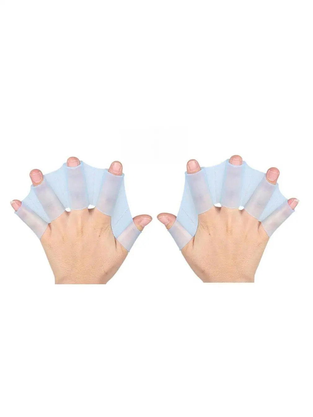 1 Pair Silicone Training Paddle Diving Gloves Swimming Gloves Swimming Equipment Webbed Swimming Paddles
1 Pair Silicone Training Paddle Diving Gloves Swimming Gloves Swimming Equipment Webbed Swimming Paddles