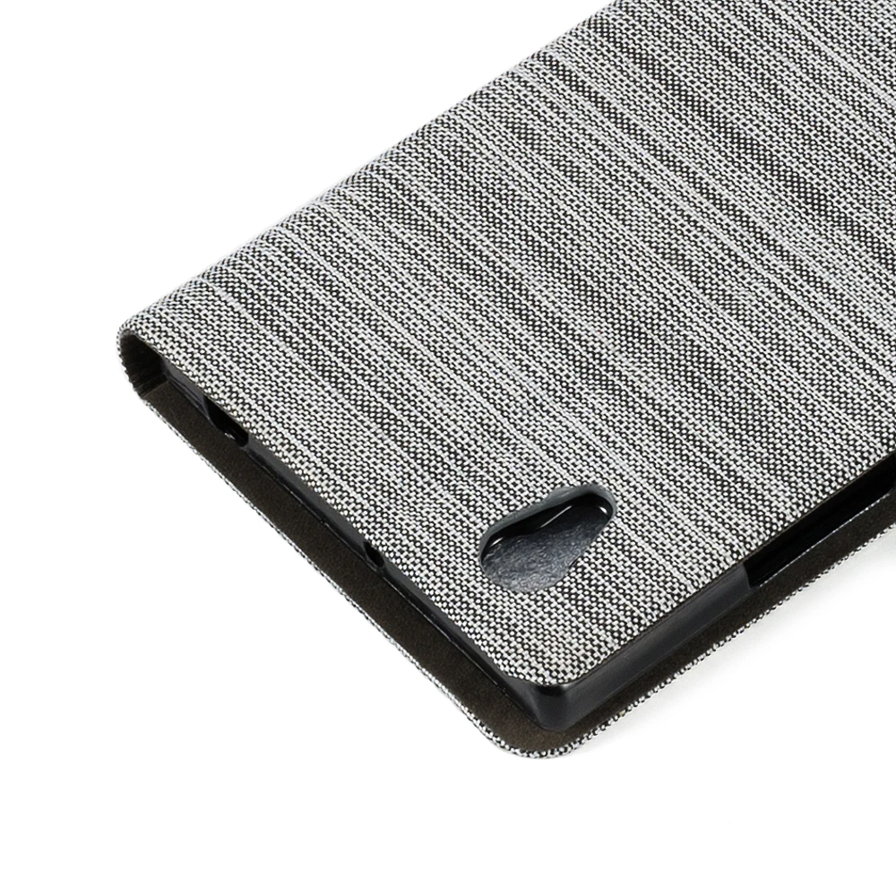 Чехол-книжка для Lenovo P70 Роскошный чехол-бумажник из искусственной кожи с откидной