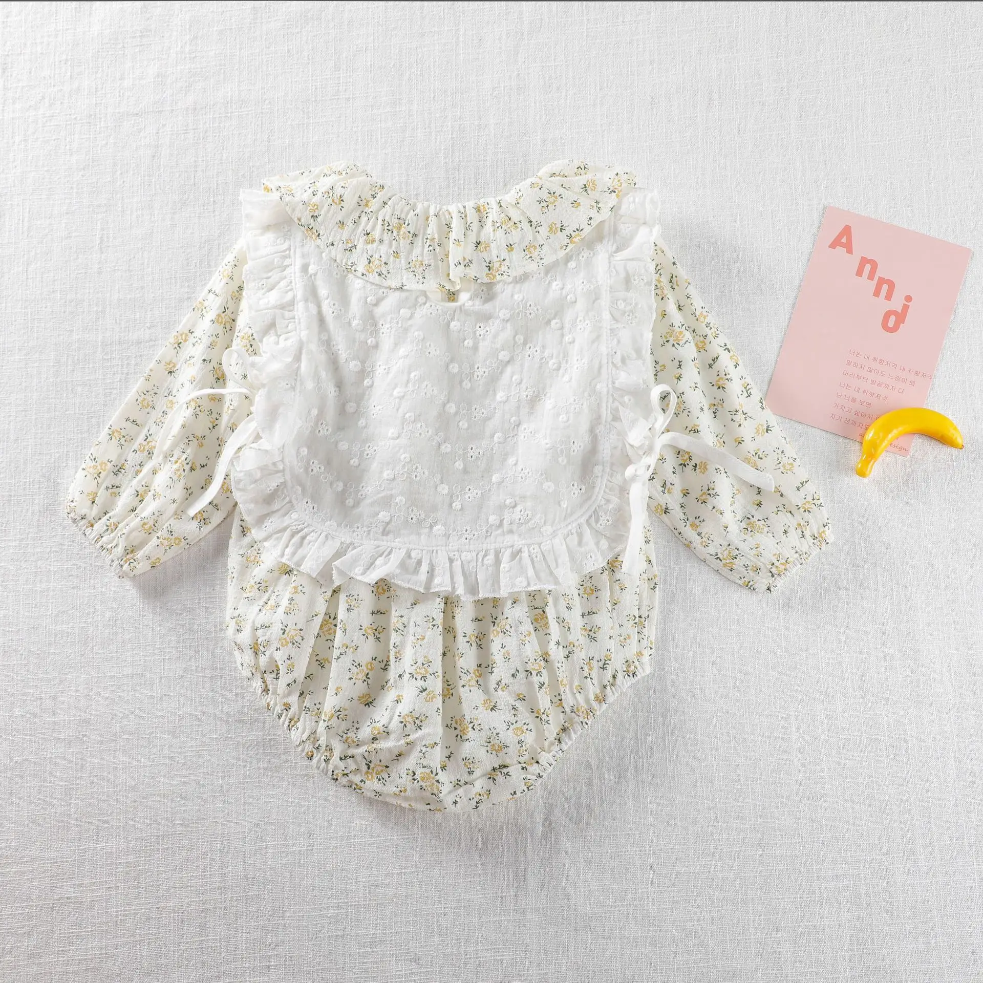 2020 Autumn Newborn Baby Girls Bodysuits Floral Printed Ruffles Collar Long Sleeve Princess Infants Clothes Girls Jumpsuits
2020 Autumn Newborn Baby Girls Bodysuits Floral Printed Ruffles Collar Long Sleeve Princess Infants Clothes Girls Jumpsuits