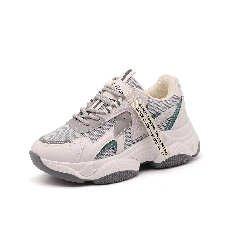 Sneakers Woman Platform Shoes Mesh Breathable Comfortable Platform White Casual Designer Shoes Lace-Up 2021 Spring /autumn
Sneakers Woman Platform Shoes Mesh Breathable Comfortable Platform White Casual Designer Shoes Lace-Up 2021 Spring /autumn
