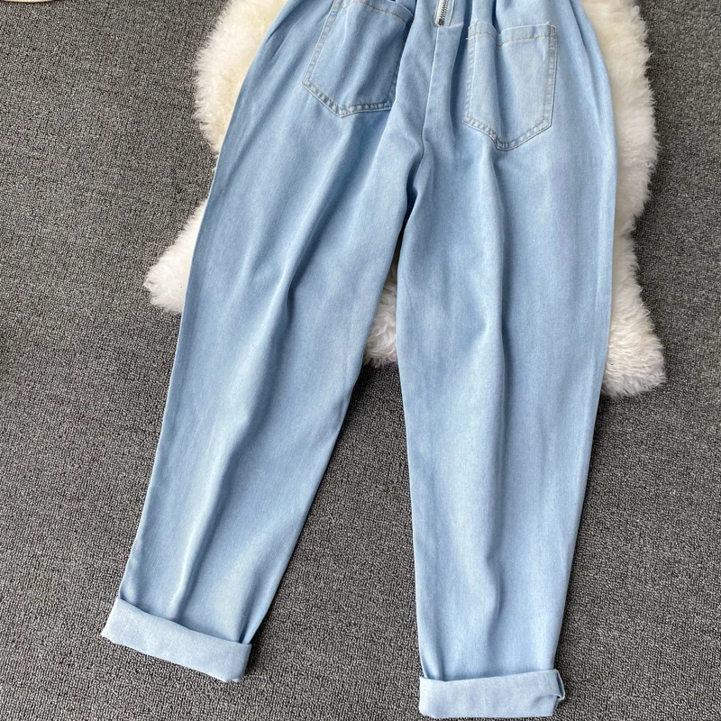 Amolapha Women Short Sleeve Casual Pockets Solid Color Jeans Jumpsuit Deep V Neck Zipper Slim Waist Overalls Office Rompers
Amolapha Women Short Sleeve Casual Pockets Solid Color Jeans Jumpsuit Deep V Neck Zipper Slim Waist Overalls Office Rompers