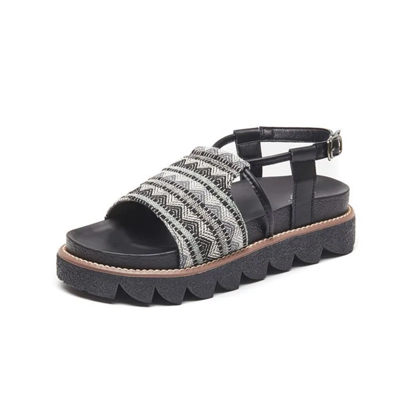 Roman Sandals for 2021 Summer New Fashion Thick Soled Boho Platform Women's Shoes Soft Soled Non-skid Versatile Lady's Sandals
Roman Sandals for 2021 Summer New Fashion Thick Soled Boho Platform Women's Shoes Soft Soled Non-skid Versatile Lady's Sandals