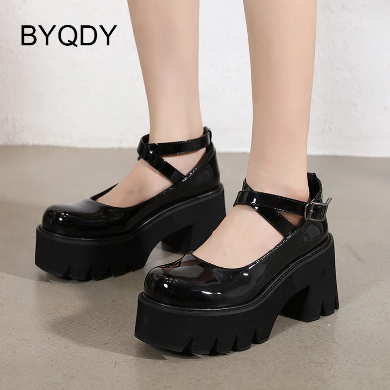 BYQDY Plus Size 42 Japanese Lolita Shoes Mary Jane Women Lovely JK Girls Student Footwear On School Platform Waterproof Buckle
BYQDY Plus Size 42 Japanese Lolita Shoes Mary Jane Women Lovely JK Girls Student Footwear On School Platform Waterproof Buckle