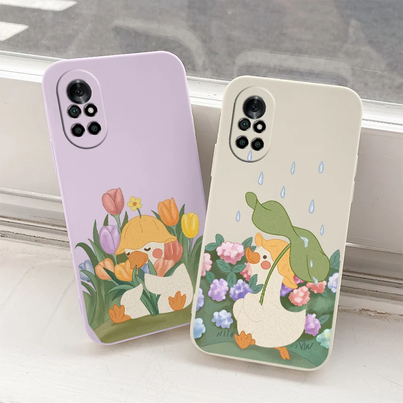 Duck For Huawei Nova 8 7 Pro 6 SE Case Flower Slicone Soft Cover Huawei 5 Pro 5Z 5I 5Ipro 5T 4 4E Shockproof Phone Case
Duck For Huawei Nova 8 7 Pro 6 SE Case Flower Slicone Soft Cover Huawei 5 Pro 5Z 5I 5Ipro 5T 4 4E Shockproof Phone Case