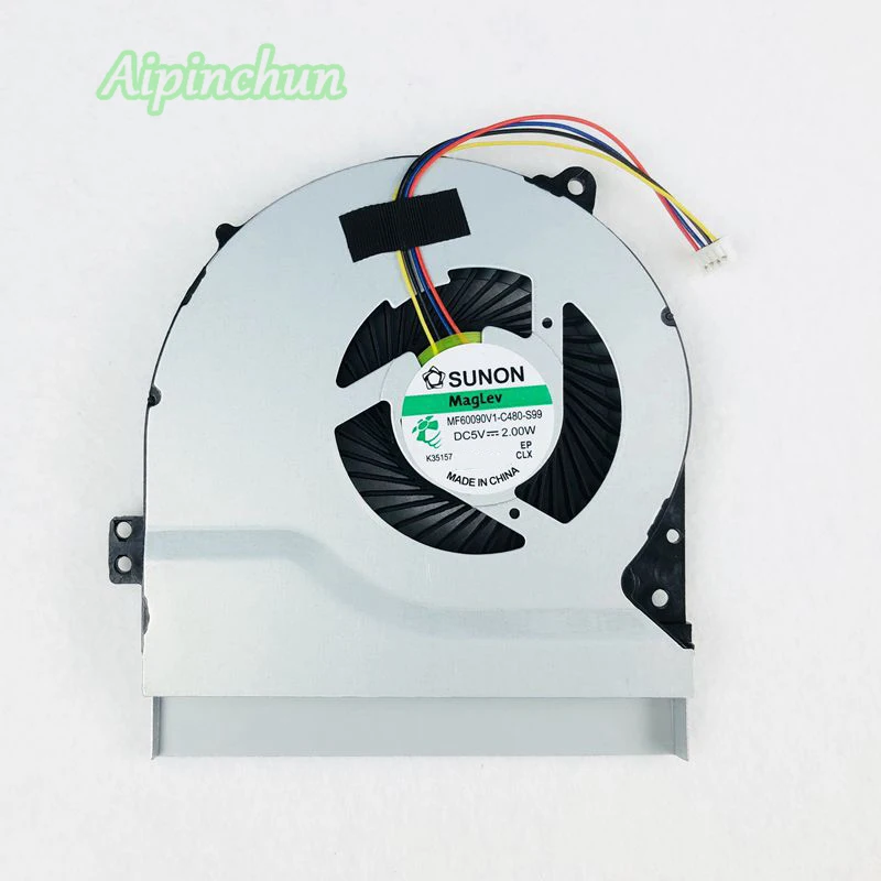 Aipinchun New Laptop CPU Cooling Fan For Asus Y481C X550V X450 X450CA X450VC A550 K550VC X550 Notebook Cooler
Aipinchun New Laptop CPU Cooling Fan For Asus Y481C X550V X450 X450CA X450VC A550 K550VC X550 Notebook Cooler