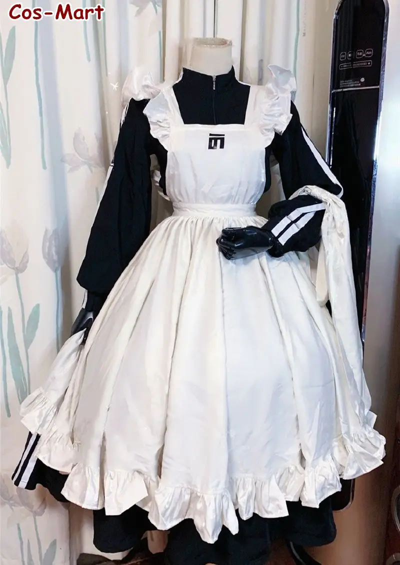 

Traditional Cute British Maid Dress Cosplay Costume Gorgeous JK Uniform Unisex Activity Party Role Play Clothing Custom-Make Any